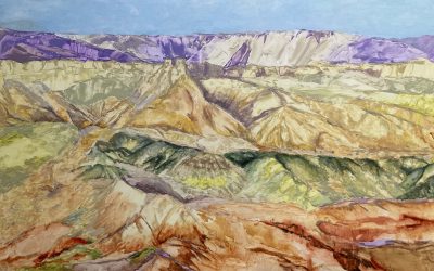 Green and Yellow Hills – SOLD