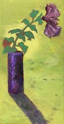 Petunias, Study After Fritz Scholder