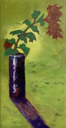 Petunia, Study After Fritz Scholder – Work In Progress