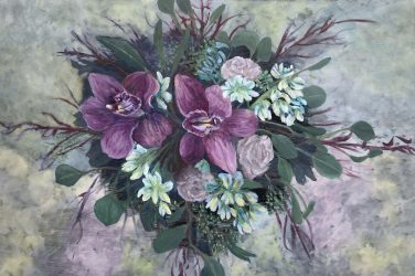Orchids & Eucalyptus